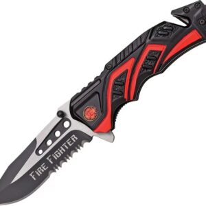 Engineered for first responders and firefighting professionals, the  Mtech Folding Linerlock MTA865FD offers unmatched reliability when every second counts.